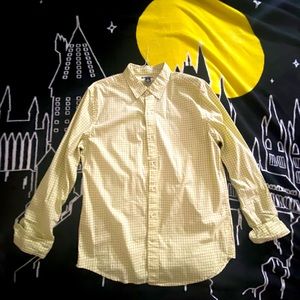 Yellow GAP button down shirt